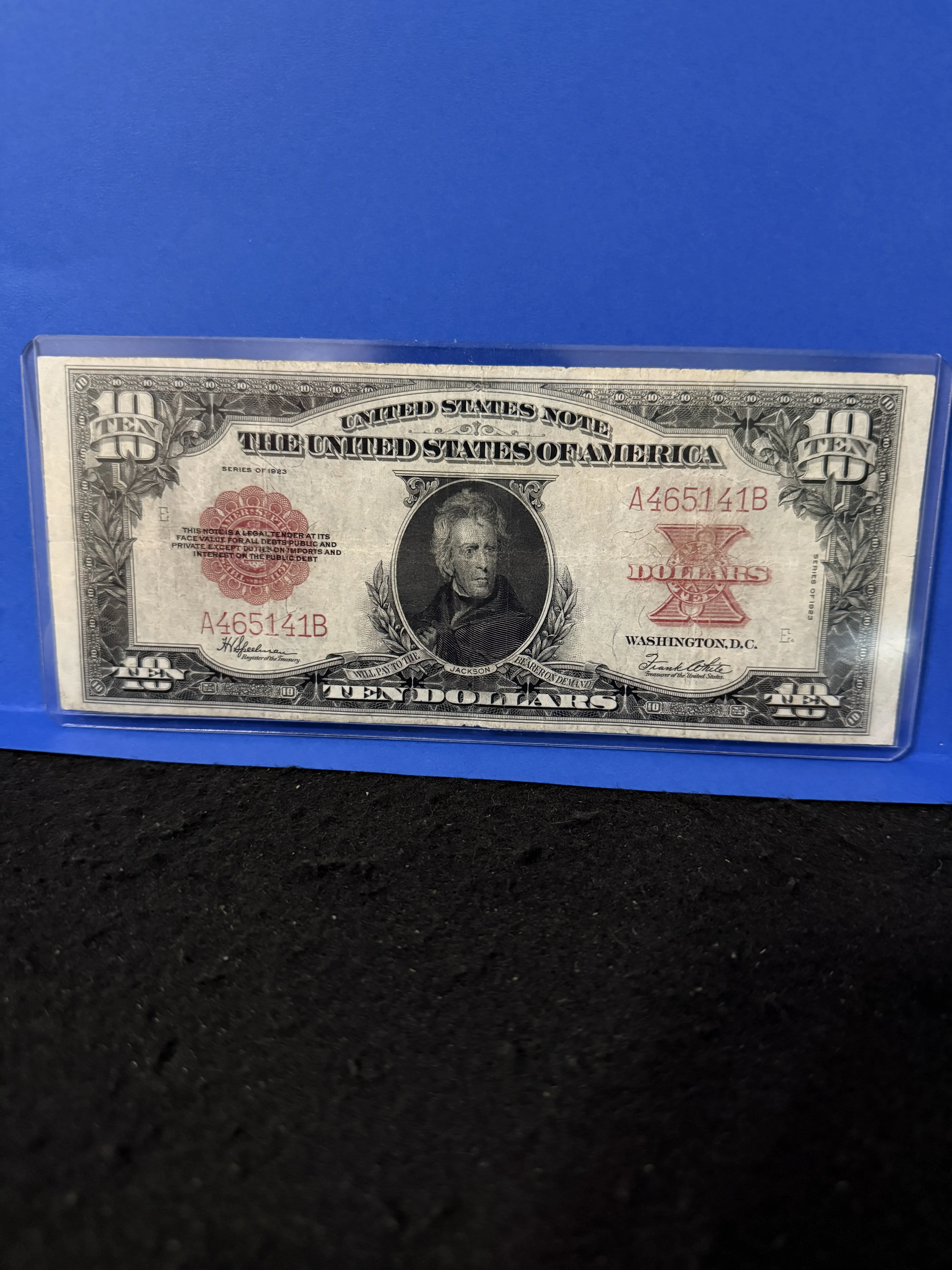1923 $10 POKER CHIP NOTE
