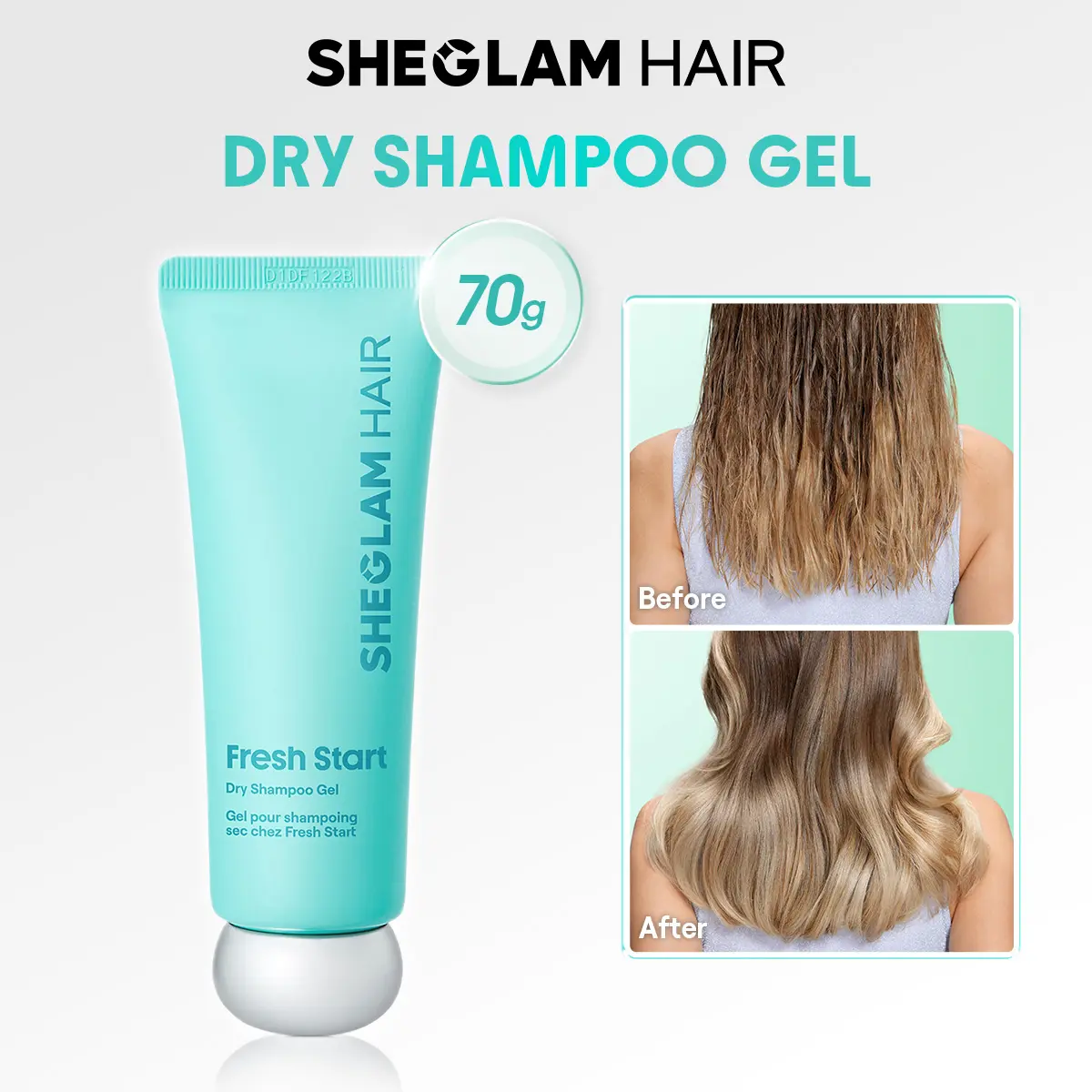 SHEGLAM HAIR Fresh Start Dry Shampoo Gel | Haircare Cleansing Cleanser | Savior For Oily Hair | Travel To Save Flat Hair#leave in conditioner #based hair #products #girly essentials