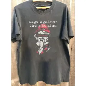 Rage Against The Machine Tour – Unisex T-Shirt, Sweatshirt & Hoodie, Charcoal Cotton Music Tee for Men & Women TJM