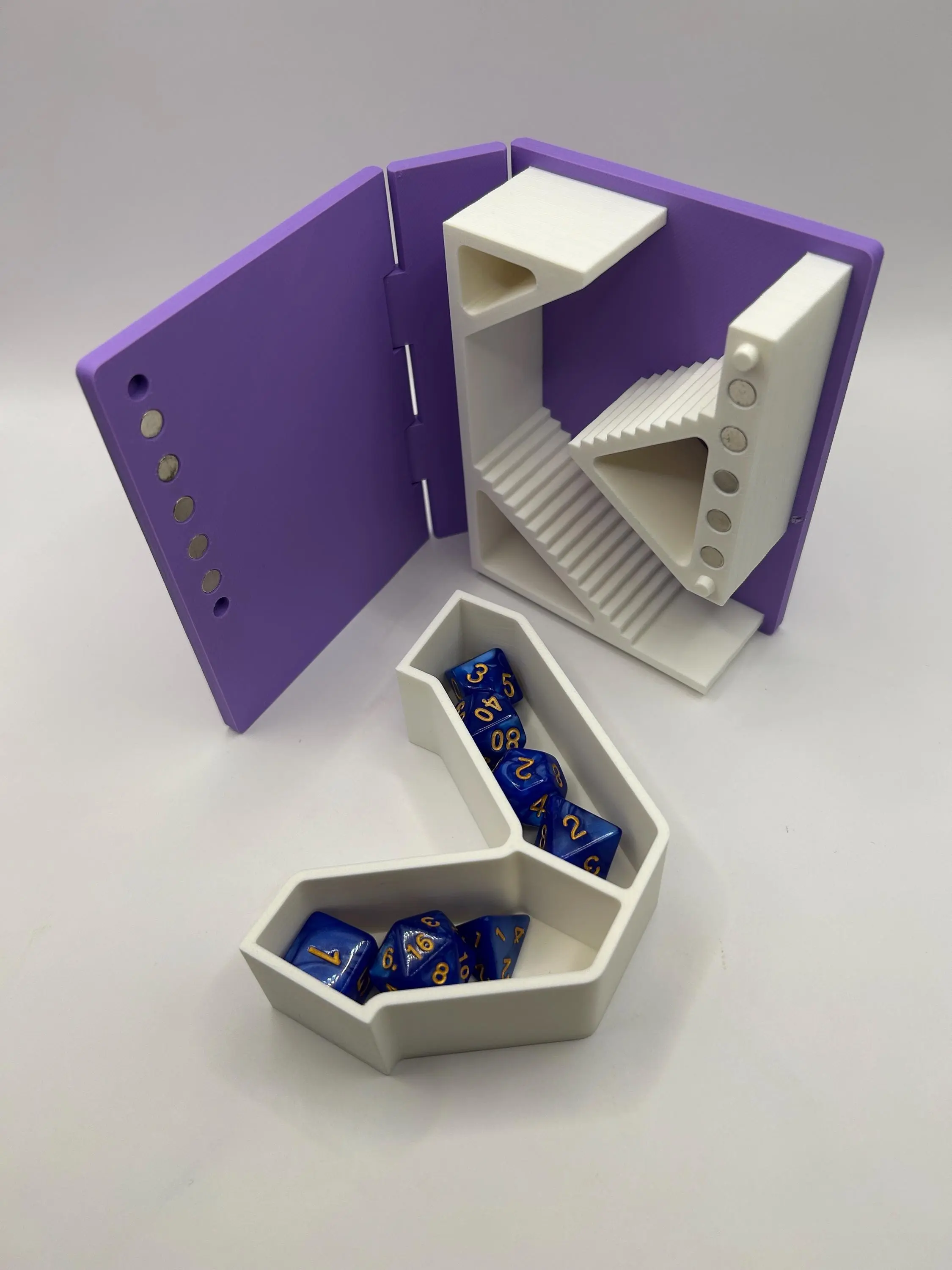 Spell Book Dice Tower and Box Spell Book Dice Tower and Box