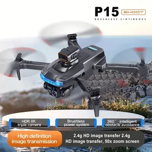 Todetana P15 Drone with Optical Flow HD Dual Cameras Infrared Obstacle Avoidance Long Battery Life One-Key Takeoff Landing 360° Flip Headless Mode Trajectory Flight Perfect for Social Sharing Birthdays Christmas Gifts for Kids and Beginners