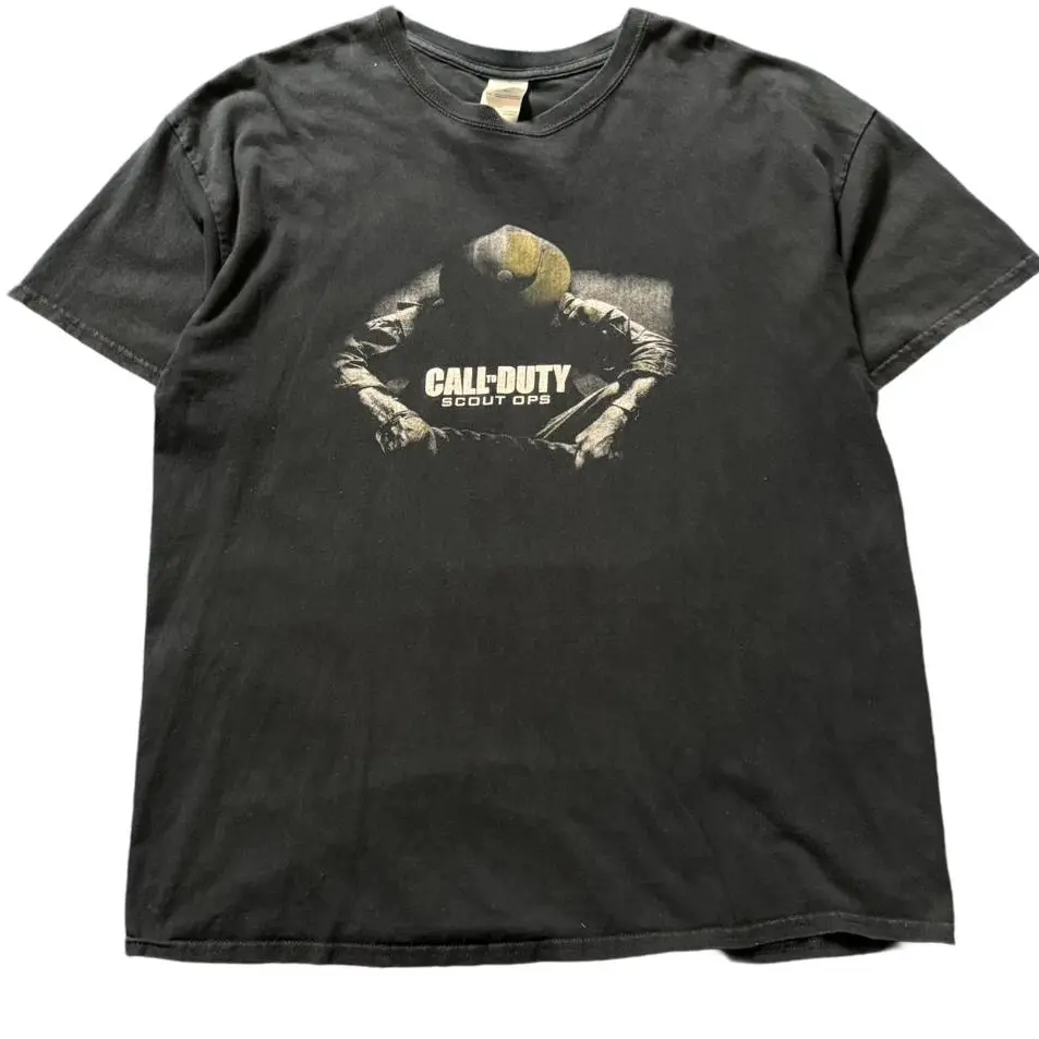 2000s Y2K Call Of Duty Scout Ops T-Shirt, Tactical Shooter Game Tee, Vintage COD Graphic Shirt, Military Gamer Cotton Tee