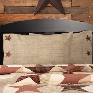 Rustic Star Pillow Cases