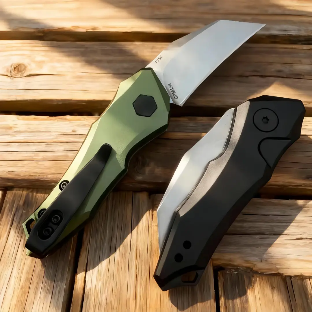 7350 folding knife, mini fruit knife, kitchen knife, high-hardness EDC tool, available in multiple colors, ultra-light pocket knife, camping and hiking tool, great gift