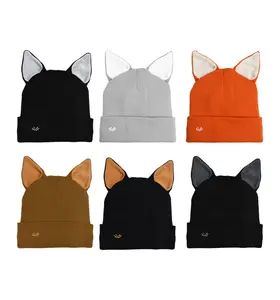 Dog Beanie Satin Lined