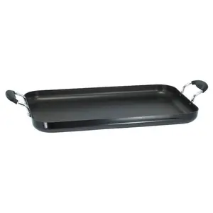 T-fal 18"x11" Double Burner Griddle Pan Nonstick Cookware 18x11"