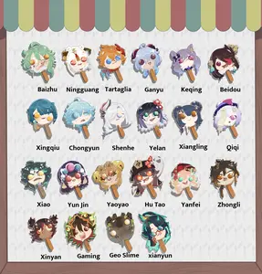 Liyue Collection :: Genshin Impact Popsicle Pins