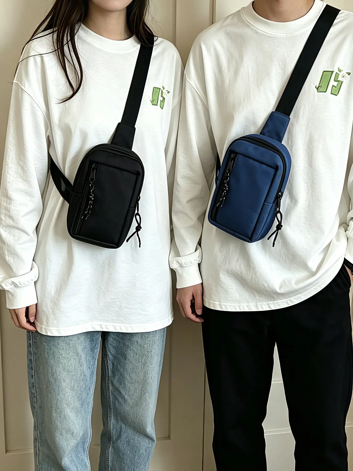 2026 New Unisex Portable Crossbody Bag, Fashion Minimalist Single Shoulder Bag, Plain Casual Small Bag, Mini Phone Bag, Zippered Sling Bag, Adjustable Strap Outdoor Bag, Commuting Shoulder Bag, Lightweight Crossbody Bags