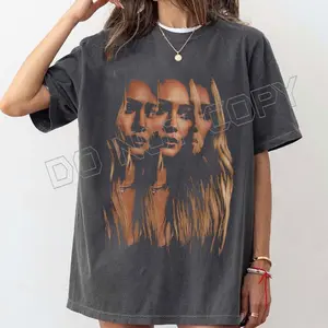 Comfort Colors Hilary Duff The Lucky Me Tour 2026 T-Shirt unisex tee Graphic Celebrity Fan album tee