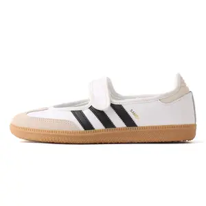 Adidas Samba Jane White Black Gum JR1402 Women's Fashion Sneaker New