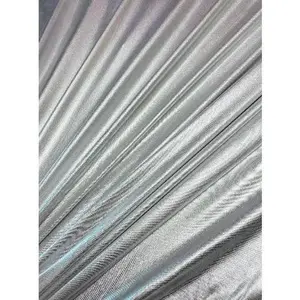 Silver Slinky Foiled Jersey
