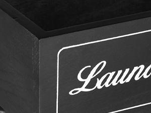 Laundry Pods Container Laundry Room Organization and Storage with 2 Plastic Jars, Spoon, Labels, Farmhouse Laundry Room Decor and Accessories for Laundry Pods, Detergent, Powder, Scent Booster