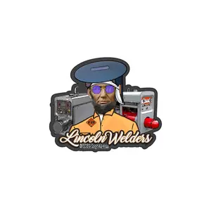 Abraham Lincoln Welders Sticker - Vinyl Decorative Gift for Friends - Waterproof Design - Ideal for Home Decor