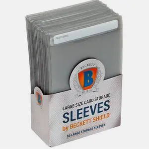 Beckett Shield Semi Rigid Card Holders - Large Grading Submission Size (50-Pack)