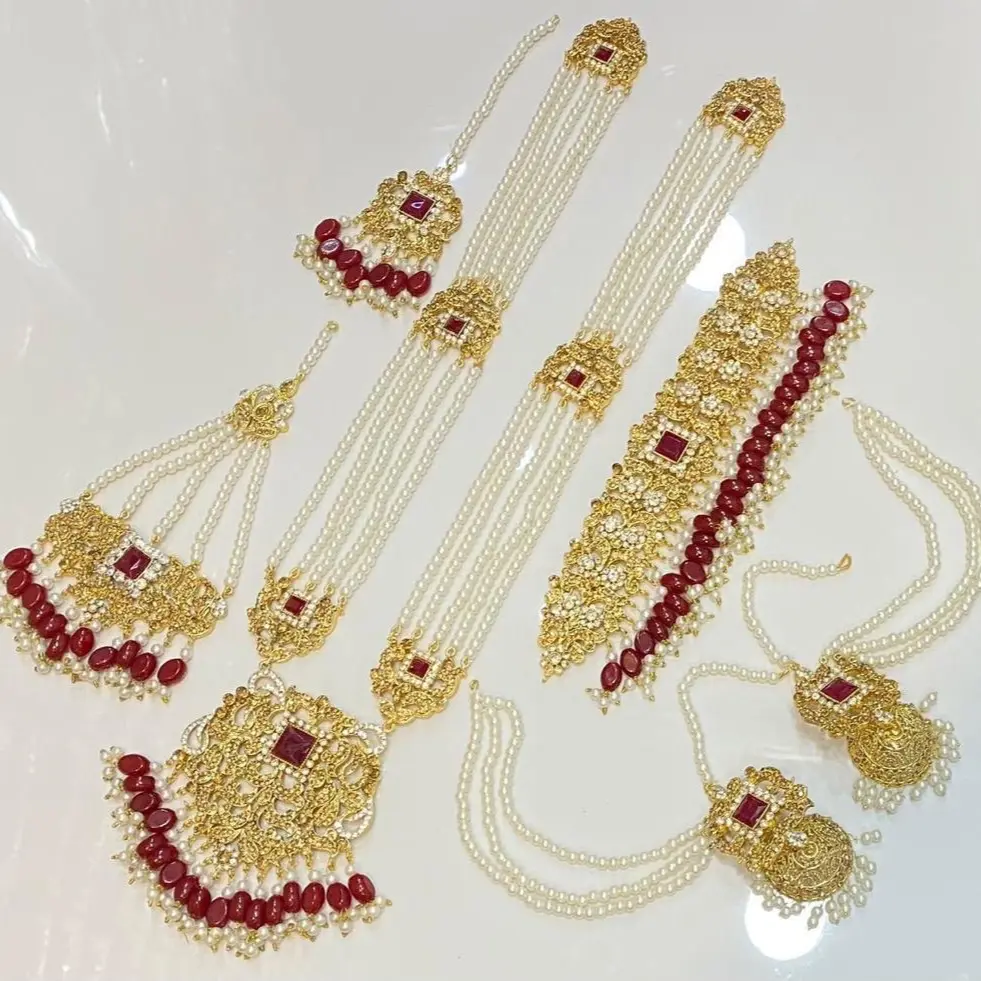 Pakistani bridal jewelry set Wedding Engagement