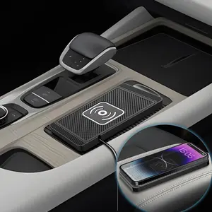 15W Wireless Car Charger, Non-slip Smart Auto Sensor Charging Pad, Car Charging Mat for Huawei Apple Samsung, Car Electrical Appliances, Interior, Chevy Malibu Wireless Charger