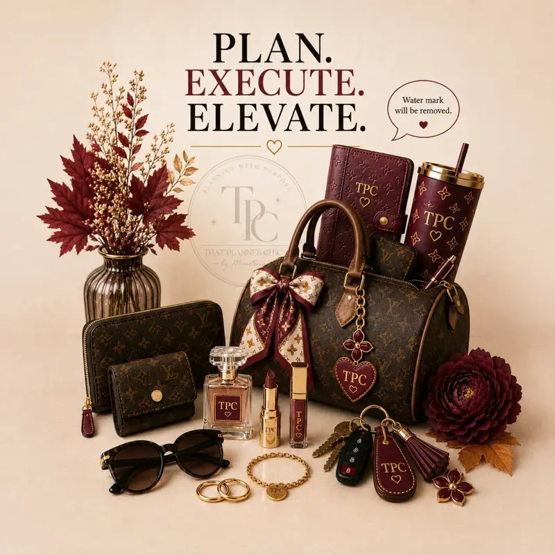 Plan | Execute | Elevate- Dashboard- CUSTOM NAME- CLASSIC LUXE