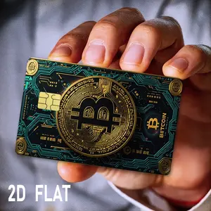 Bitcoin Pattern Credit Card Sticker, Durable PVC Material, Artistic Design, Scratch-Resistant, Precision Fit, Bubble-Free Installation
