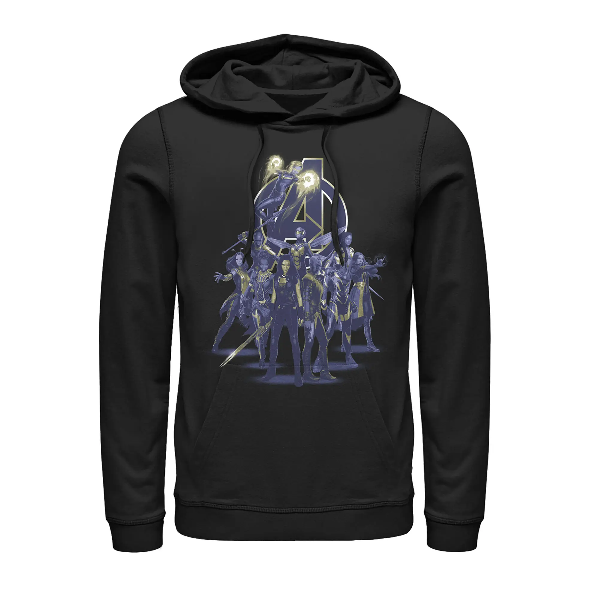 Men's Marvel Avengers: Endgame Heroine Collage Pull Over Hoodie