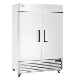 VEVOR Commercial Freezer 19.32 Cu. ft, Reach In 27 W Upright Freezer Single Door, Auto-Defrost Stainless Steel Reach-in Freezer with 4 Adjustable Shelves, -13 to 5 Temp Control, LED Light, 4 WheelsVEVOR Super Brand Day