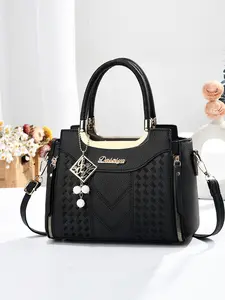 Fashion Retro Crossbody Handbag, Multi-Functional Large Capacity Shoulder Bag, Stylish Design, Perfect for Travel and Shopping
