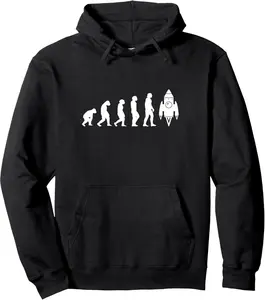 Aeronautical Engineering Evolution Aerospace Engineer Pullover Hoodie