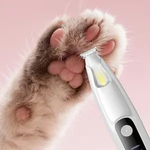 Pet Hair Trimmer Electric Clipper for Dogs & Cats, Digital Display Pet Grooming Tool, Efficient Dog Cat Shaver, Easy-To-Use Design, Grooming Trimming Tool