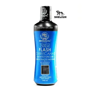 Herbacol Flash Gray Hair Cover – Dark Brown – 240ml