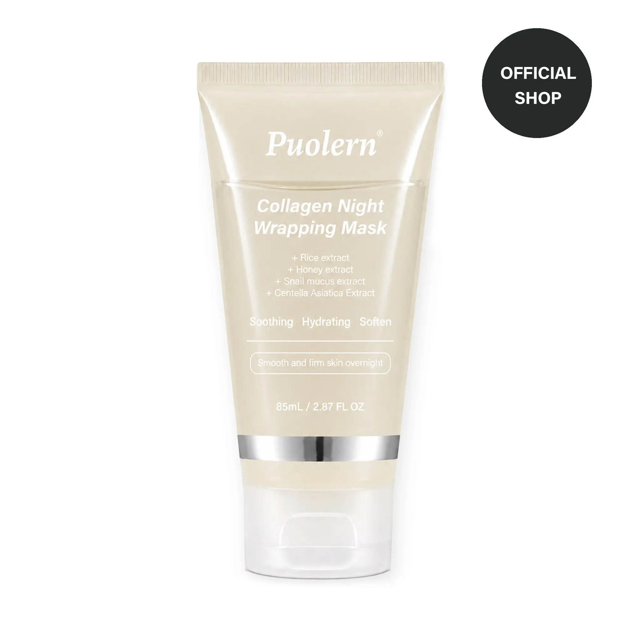 Collagen Wrapping Peel Off Facial Mask - Elasticity & Hydration Care, Reduces Sagging & Dullness - Hydrolyzed Collagen for Glowing Skin, with Collagen + Niacinamide + Hyaluronic acid+ Honey extract