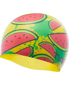 TYR Watermelon Swim Silicone Adult Swim Cap