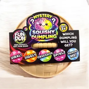 Mystery Dumpling Sensory Fidget Toy, Stress-Relief Toy for Kids, Adults