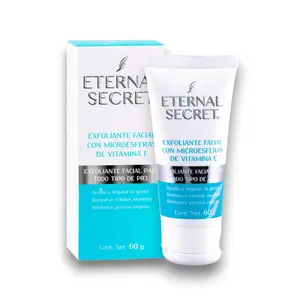 Eternal Secret - Exfoliating Facial with Vitamin E for All Skin Types 60g Made in Mexico