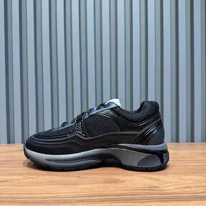 Men Sneakers Rubber Suede Triple Black  White Gold Red Cherry  Casual Trainers