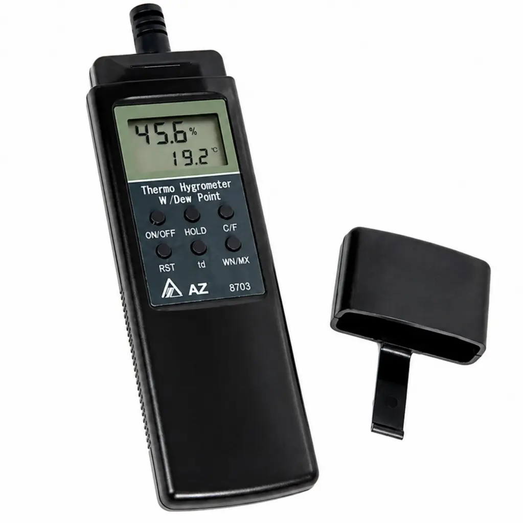 Tramex AZ87-03 Digital Hygrometer | Humidity, Temperature & Dew Point Meter with Built-in Sensor