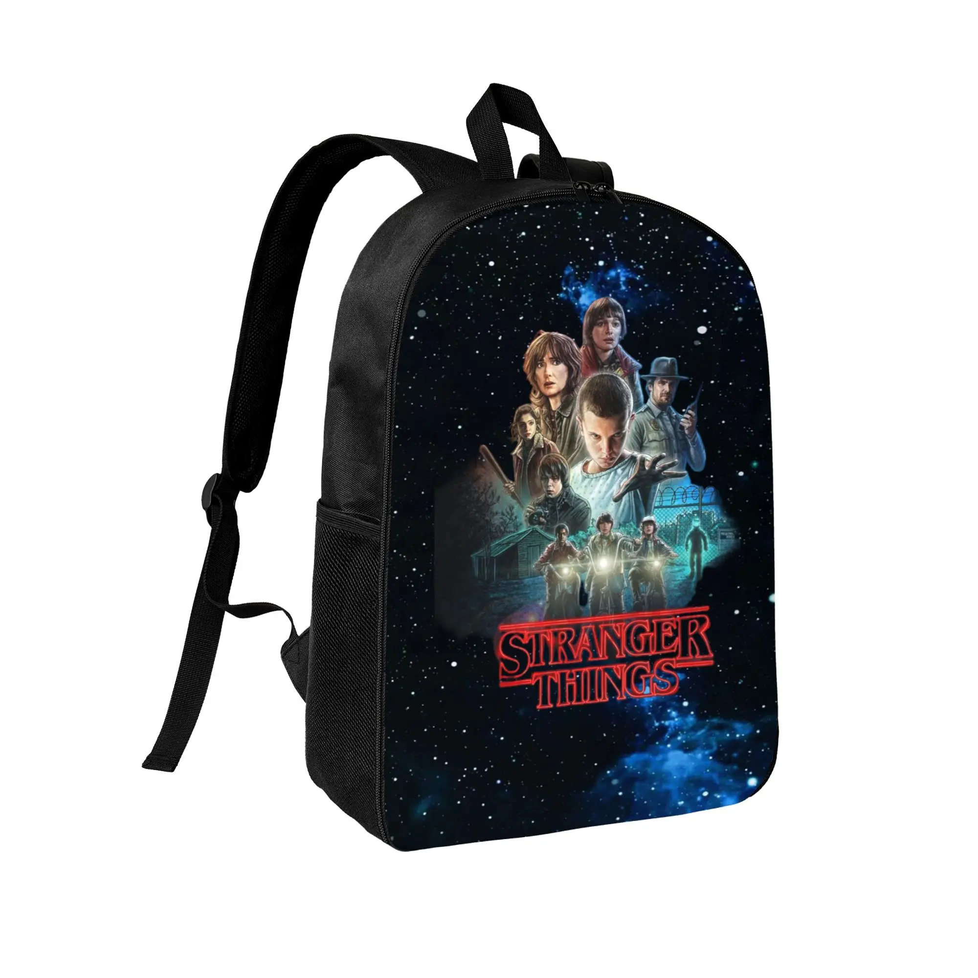Grote Stoffen Tas Geïnspireerd door Stranger Things - Friends Don't Lie