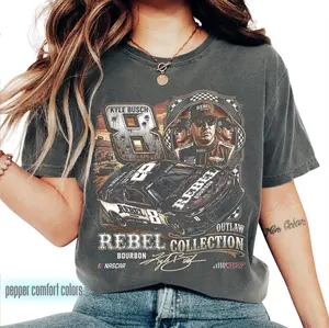Kyle Busch Racing Shirt, Racing Fan Tee, Stock Car Racing Gift, Busch Inspired Apparel