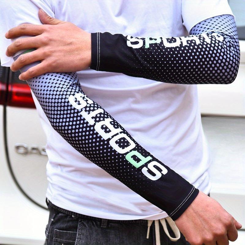 5 Pairs of UV-Blocking Arm Sleeves for Summer Heat，Stay Cool and Protected