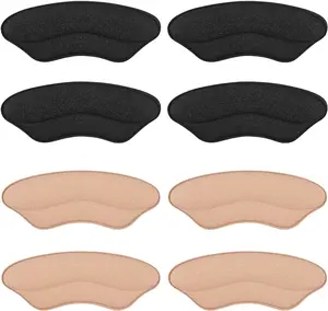 Foam Heel Pads for Shoe That are Too Big Inserts Grips, Back of Heel Cushions Protectors Liner Slip Pads,Blisters,Filler for Loose Shoe (Multicolor)