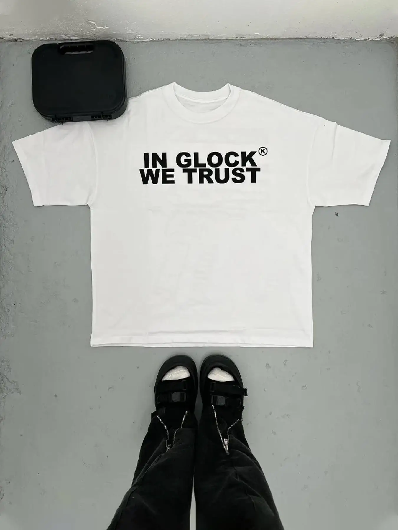 Men's Letter Graphic Drop Shoulder Tee, Regular Fit Stylish Casual Short Sleeve Round Neck T-Shirt for Summer, Men's Top for Daily Wear