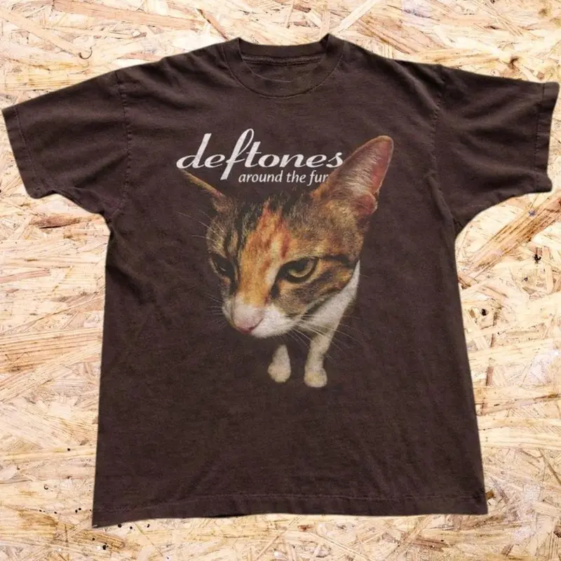 deftones shirt cat - TikTok Shop