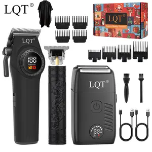 Professional Cordless Barber Clippers Sharp Blade No Snag Hair Cutting Tool Ultra Quiet  Easy to Clean Home & Barber Use