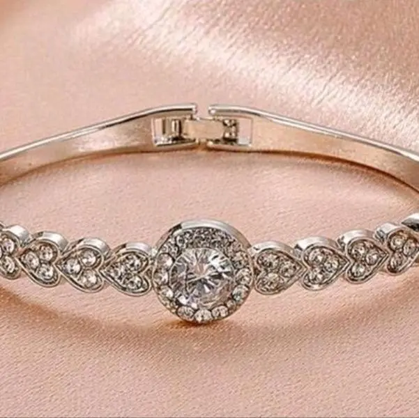 Silver Bangle Bracelet