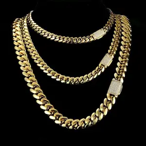 CUBAN DELIGHT- 18K GOLD-PLATED NON-FADE LUXURY FASHION NECKLACE-UNISEX