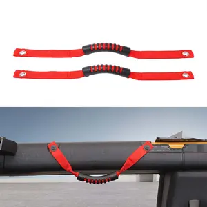 Top Roll Bar Grab Handles Grip Handle for Jeep Wrangler JL & Gladiator JT 2024+ for Ford Bronco 2021+ Accessories