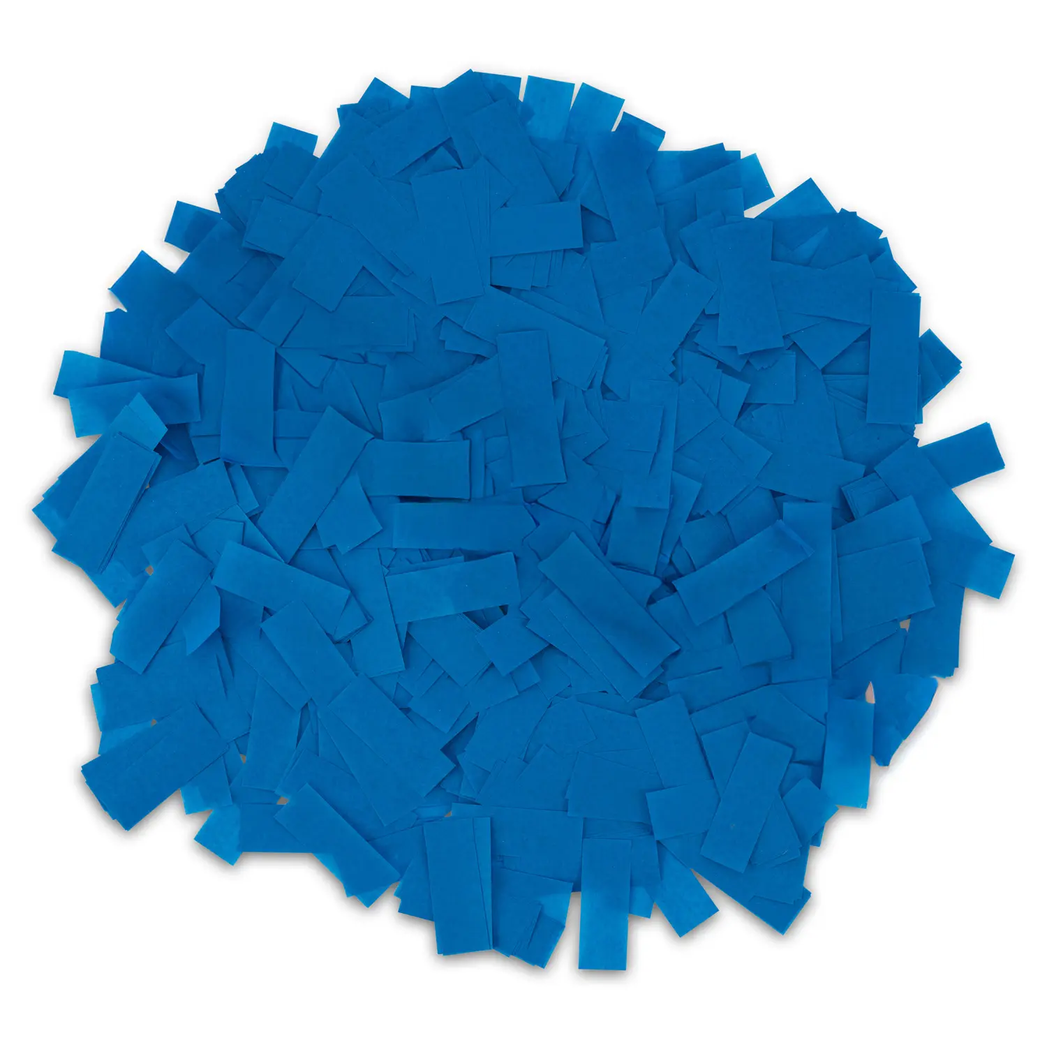 Flameproof Dark Blue Vibrant Tissue Paper Confetti, 1lb Lightweight Loose Pack, Fireproof and Safe 5cm x 2cm Festive Supply for Wedding, Baby Shower, Birthday Celebrations (Home & Business Use)