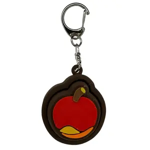 Animal Crossing Apple Fidget Clicker: keychain accessory, stress relief, cute must have