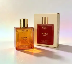 BNZYY Luxury Honey Oud Eau De Parfum 100ML Unisex Perfume for Women & Men Sweet Honey & Smoky Oud Long Lasting Arabic Fragrance Luxury Women Perfume Gift Set Perfect Women’s Day Gift