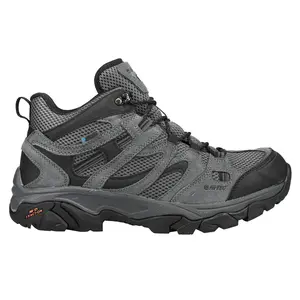 Hi-Tec Mens Ht Ravus Mid Hiking Hiking Casual Boots Ankle - Grey