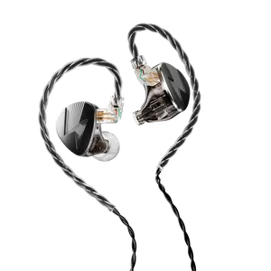 CLECLO CC10 In-ear Monitor, Professional Stage Level IEM Earphones, 5BA  Hybrid Drivers IEMs for Gaming, Singers, with HiFi Balanced Sound, Detachable 2pins Cable, Audio, In-ear Headphones, Hybrid Wired Earbuds