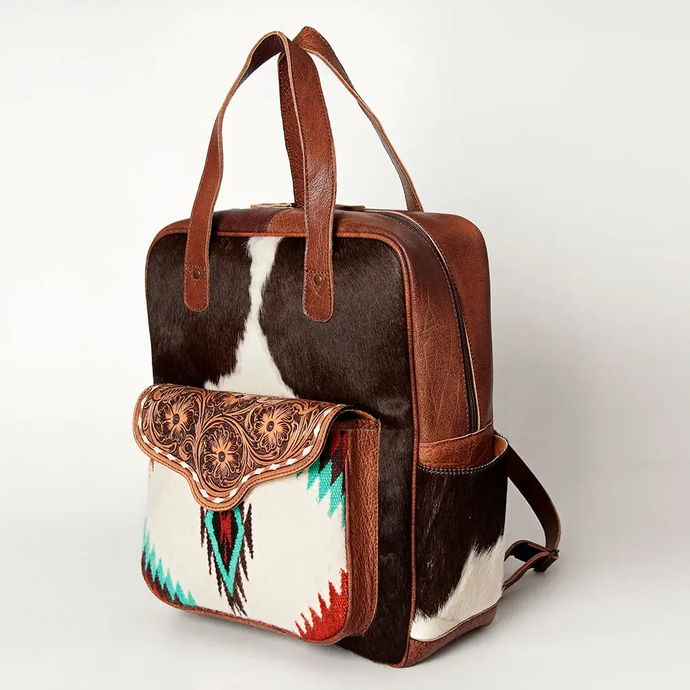 Kodiak Western Leather Backpack